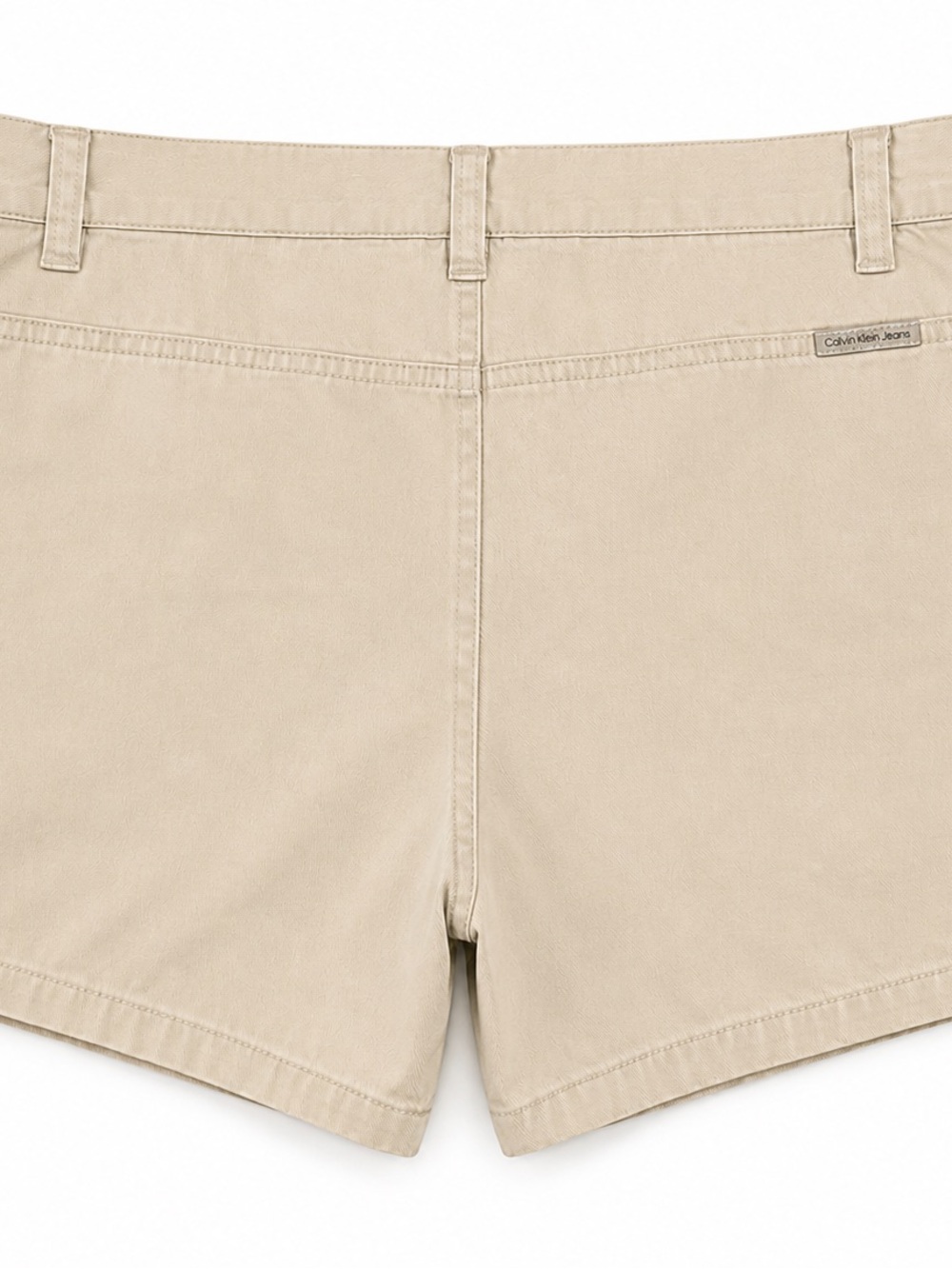 Vintage Y2K Calvin Klein Jeans Khaki Cargo Shorts Size 7 31” Waist - Picture 5 of 7